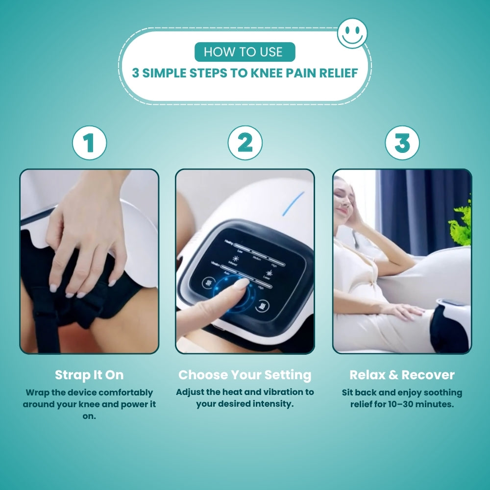 Electric Heating Knee Massager